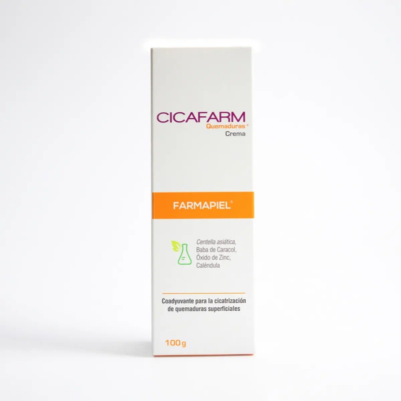 Crema Cicatrizante Quemaduras Superficiales Cicafarm