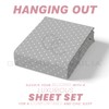 GC GAVENO CAVAILIA Toddler Sloth Print Double Fitted Sheet Double