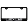 Lexus 3D Black Steel License Frame