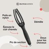 Olivia Garden Fingerbrush™ Paddle Hair Brush Small - Scalp Shape,