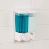 Better Living Clear Choice Two Chamber Shower Dispenser White 14.2