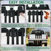 8-Tool Shovel Holder for Truck, Heavy Duty Metal Rack for