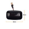 2Pcs Dynamic LED Fender Side Marker Turn Signal Light Side