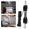 XSTRAP STANDARD Heavy-Duty 2,000LB 50 Feet Reflective Rope Hoist Pulley