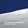 BaSaTex Microfibre Seersucker Bed Linen and Pillowcase Plain Reversible Duvet