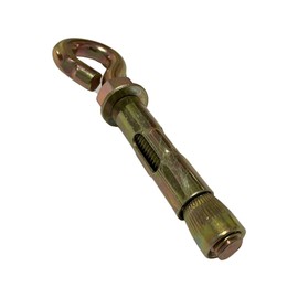 ARMELLA EXPANSIVA KIT 4 PZ USO RUDO ALTA RESISTENCIA ANTIOXIDO SOPORTE PARA MALLA SOMBRA HAMACAS COSTAL DE BOXEO Y MULTIUSOS (3/8")