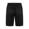 Boys School Shorts, Pull Up Style, Black and Grey, Elastic