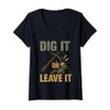 Womens Rock Hound Geology Fossil Hunter Mineral Collector Gift V-Neck
