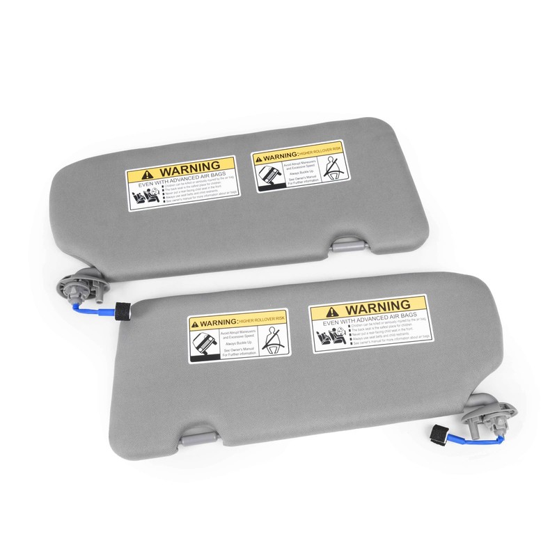 Left Driver and Right Passenger Side Sun Visor Compatible with