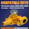 BLCYANUE 6204611104 Water Pump Assy Compatible with Komatsu Engine 3D95S