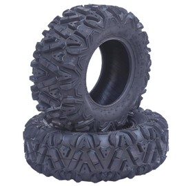 26x11x12 ATV Tires, Set of 2 ATV Tires 26x11-12 6PR, All Terrain ATV/UTV Off-Road Tire (Set of 2, Tubeless)