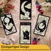 NOPKESV Cat Tarot Cards with Meanings, Keywords, Elements, Planets, Chakras,