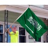 Saudi Arabia Flag 3x5 Ft Outdoor Large, Moderate-Outdoor 100D Polyester,Canvas