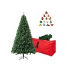 ULICO 4ft Artificial Green Christmas Tree,Premium Spruce Xmas Tree with