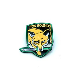 Patch Nation Foxhound Metal Gear Solid Cosplay Metal Pin Badge