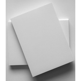 Index Cards Post Record Card Revision Cards A6 Pack of 100, 160gsm Paper White