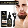 Beard Growth Serum&Beard Massage Derma Roller,Beard Care Nutritional Oil, Making