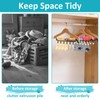 TamBee Travel Hanger Clips, Cruise Ship Essentials Portable Folding Clothes