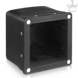 Enhon Dirt Bag Electrical Drilling Catcher Bag, Magnetic Metal Shaving Catcher, Non Conductive Magnetic Metal Drill Chip Collector Tool Suitable for Use with Carbide Panel Hole Saws