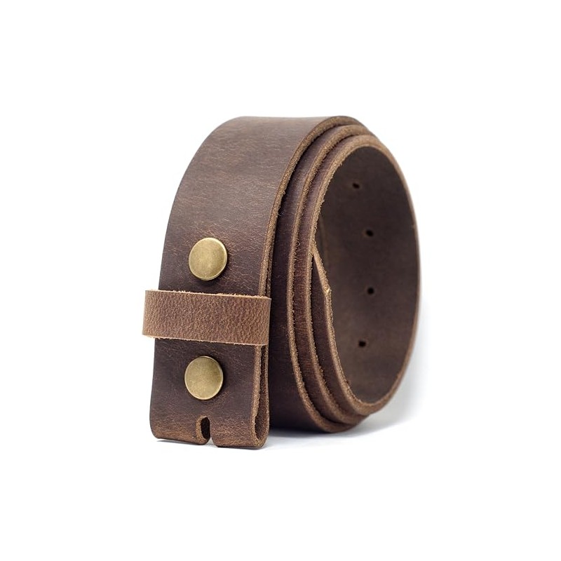 Ashford Ridge 40mm Full Grain Hide Leather Snap On Belt