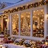 116PCS Adornos Navideños para Ventanas, Navideñas Copos de Nieve
