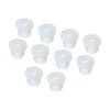 sourcing map 10Pcs Snap Rubber Grommet Hole Plug Mount Dia