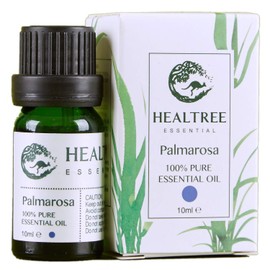 HEALTREE Palmarosa Essential Oil - 100% Pure & Natural Aromatherapy Oils for Skin Care, Moisturizing, Balancing, Calming & Relaxing - 10ml