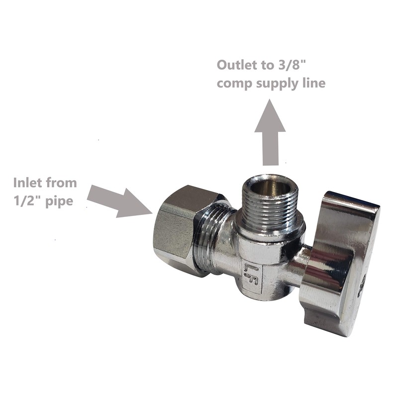 Complete Set 1/2 in. NOM Inlet x 3/8 in. OD