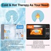 Breast Therapy Ice Packs with Soft Covers, Hot and Cold