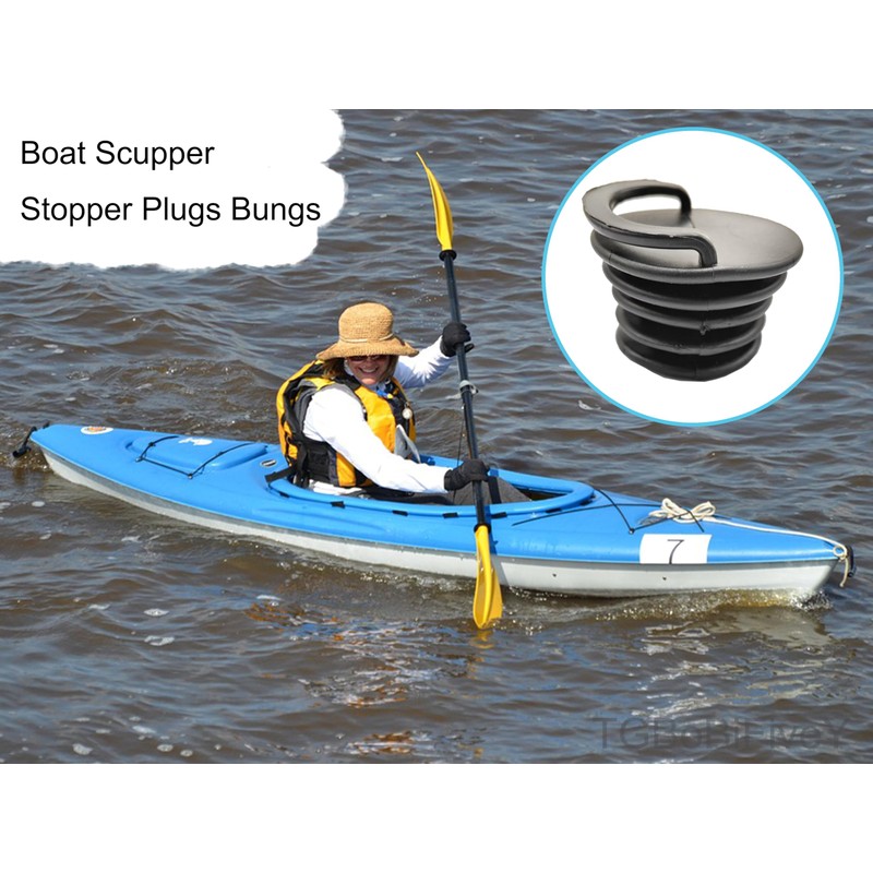 TGBoBiFiveY 4 Pack Boat Scupper Stopper Plugs Bungs Replacement for