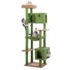 Meowrista Tall Cat Tree for Indoor Cat Large Adults 54”/72”
