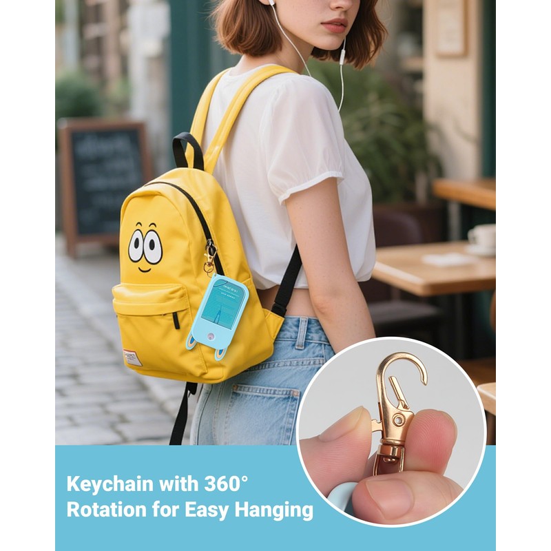 Cute Ear Silicone Case Compatible with Touchland Hand Sanitizer Spray