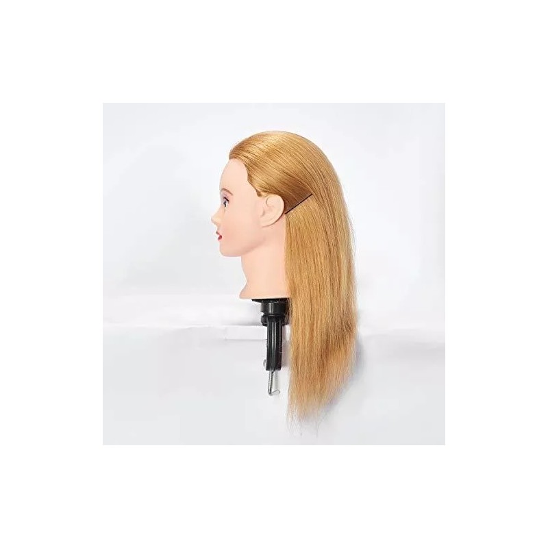 Hairlink Maniqui Cabeza Cabello Natural 27# Rubio 55 Cm Hairlink