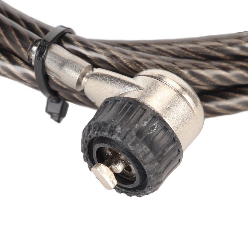 Laptop Cable Lock with 2 Keys Theft Prevention Flexibility Adjustable