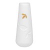 Räder Porcelain Stories Leaf Vase with Gold Accent - 3.5"/9cm