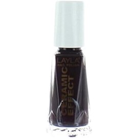 Layla Cosmetics 1243R23-005 Ceramic Effect Nagellack - violet storm, 1er pack (1 x 0.01 l)
