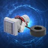 HURRISE 3-in-1 Digital Multimeter AC 60-500V 0-100A Voltage Current Frequency