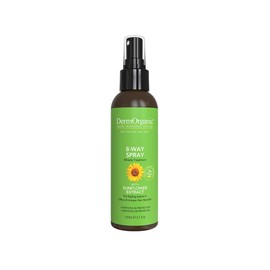 DermOrganic Color Care 8-Way Thermal Spray for Hair with Sunflower Extract, 5.1 fl.oz.
