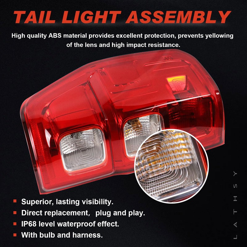 Tail Light Compatible With 2019-2022 Ranger Halogen (without blind spot)