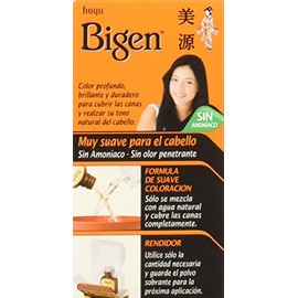 BIGEN Pack de 12 tintes marca bigen polvo tono,"bp negro natural 58