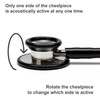 PARAMED Stethoscope - Classic Dual Head Cardiology for Medical, Clinical