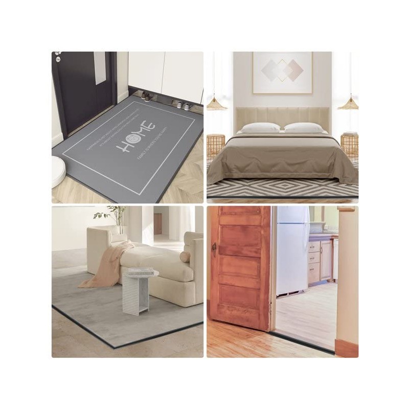 10Ft Floor Transition Strip, Self Adhesive Carpet Edging Trim Strip,