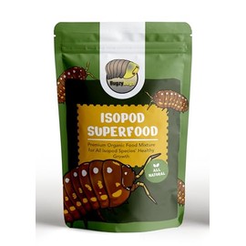 Bugzy Bugs Isopod Superfood Blend Premium Nutrient-Rich Diet with Natural Protein and Calcium