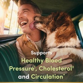Nature’s Bounty Advanced Vital Heart con CoQ10 + Magnesio, Antioxidante, Apoya la Presión Sanguínea Saludable, Colesterol, Circulación, Fórmula de Tri