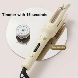 Auto Hair Curler Automatic Rotating Curling Iron Temp Adjustable Auto Curling Wand
