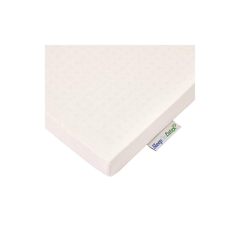 Sleep On - Funda para colchón de látex, 7,6 cm
