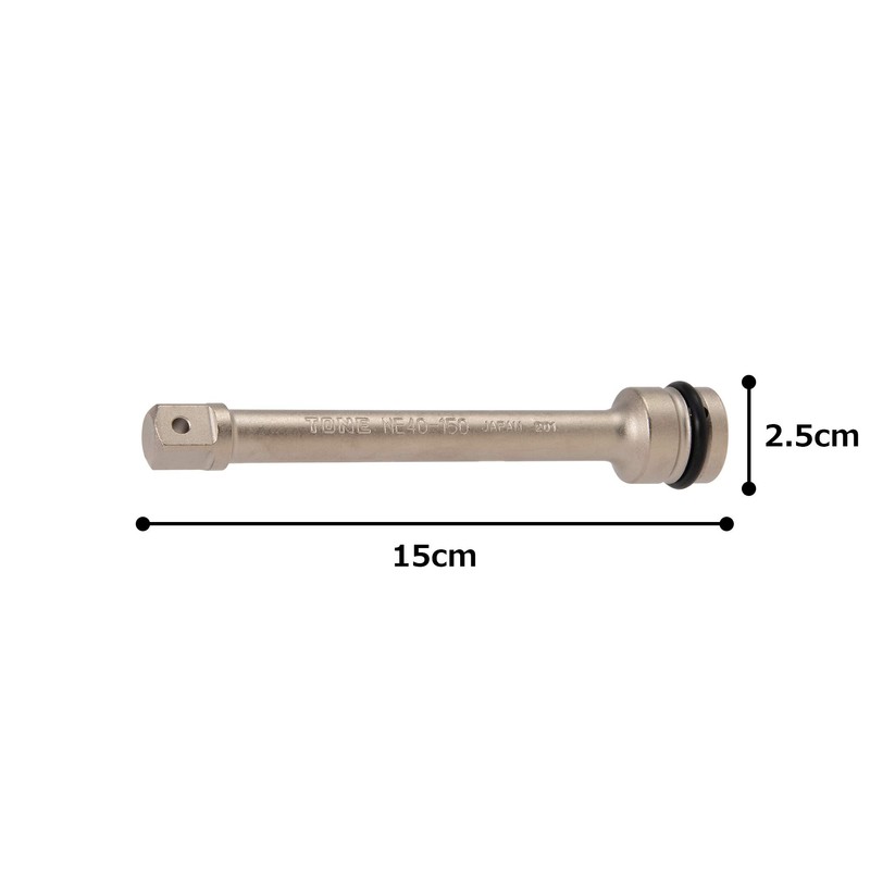 TONE Impact Extension Bar NE40-150 Drive Angle 1/2 inch (12.7