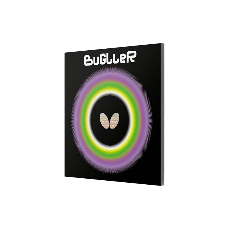 Butterfly Table Tennis Rubber Bagler 278: Black 2.1 00470
