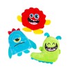 Sensory Sand-Filled Monster Stuffed Characters 12 Pieces