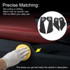 X AUTOHAUX Leather Car Door Anti Kick Pad Sticker for